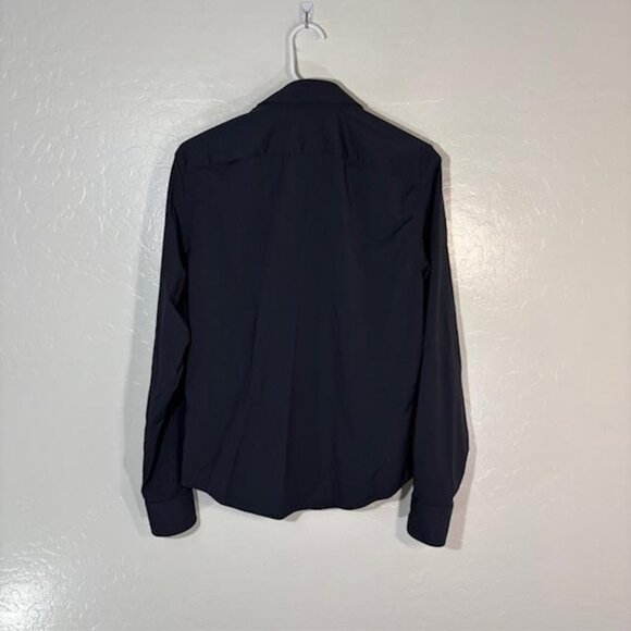 UNTUCKit Shirt Mens Small Black Gironde Slim Fit Performance Stretch 40349 - Picture 5 of 7